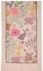 FRAAS FLORA & FAUNA PATCHWORK SCARF